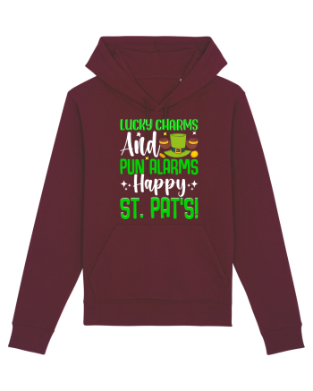 Lucky charms and pun alarms. Happy St. Pat's! Burgundy