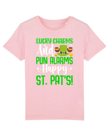 Lucky charms and pun alarms. Happy St. Pat's! Cotton Pink
