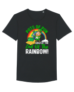 Pots of pun gold at the end of the rainbow! Tricou mânecă scurtă guler larg Bărbat Skater