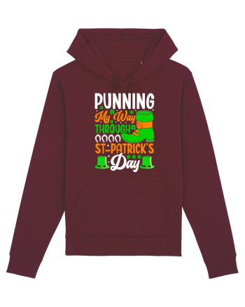 Punning my way through St Patrick's Day Burgundy