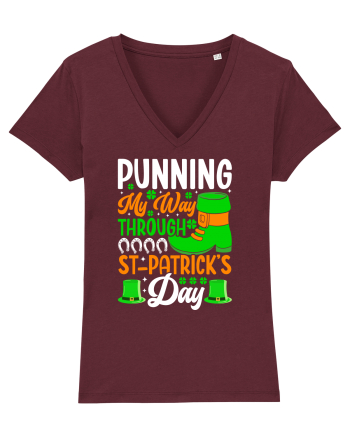 Punning my way through St Patrick's Day Burgundy