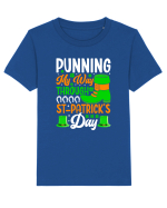 Punning my way through St Patrick's Day Tricou mânecă scurtă  Copii Mini Creator