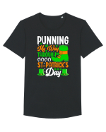 Punning my way through St Patrick's Day Tricou mânecă scurtă guler larg Bărbat Skater