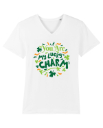 You Are My Lucky Charm Tricou mânecă scurtă guler V Bărbat Presenter