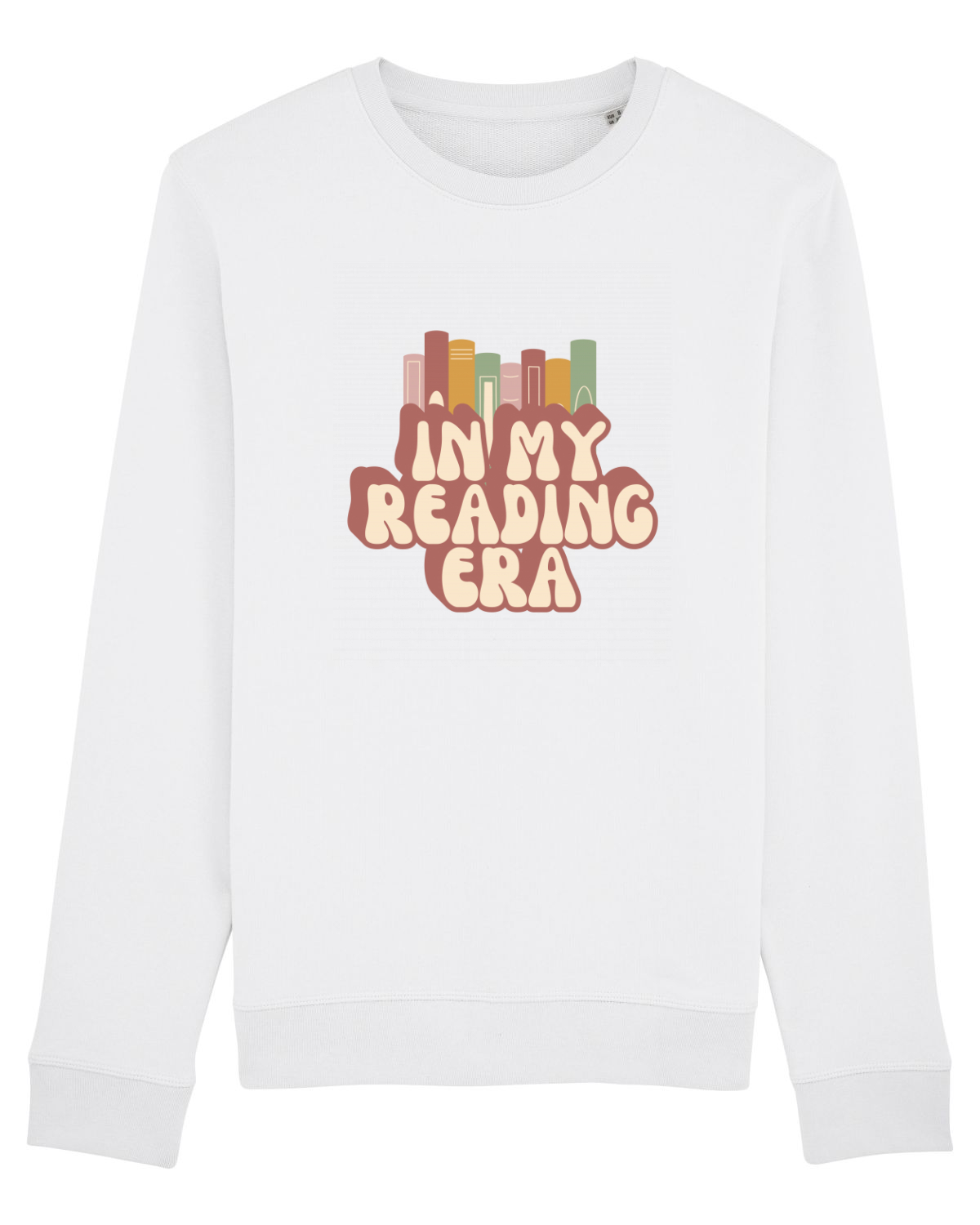 Bluză mânecă lungă Unisex Rise White