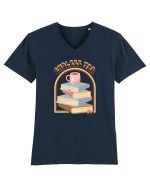 Iubitori de Carti  Tricou mânecă scurtă guler V Bărbat Presenter
