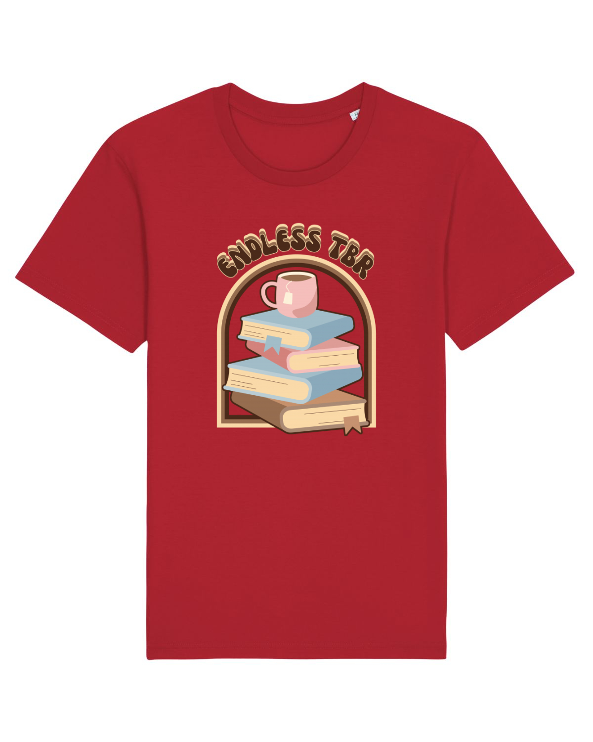 Tricou mânecă scurtă Unisex Rocker Red