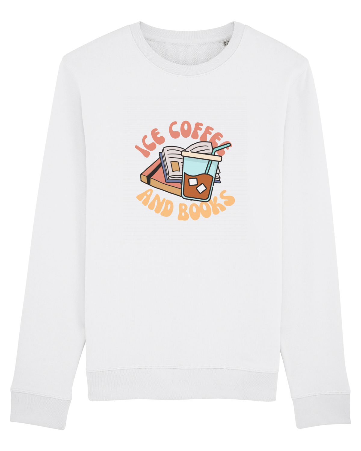 Bluză mânecă lungă Unisex Rise White
