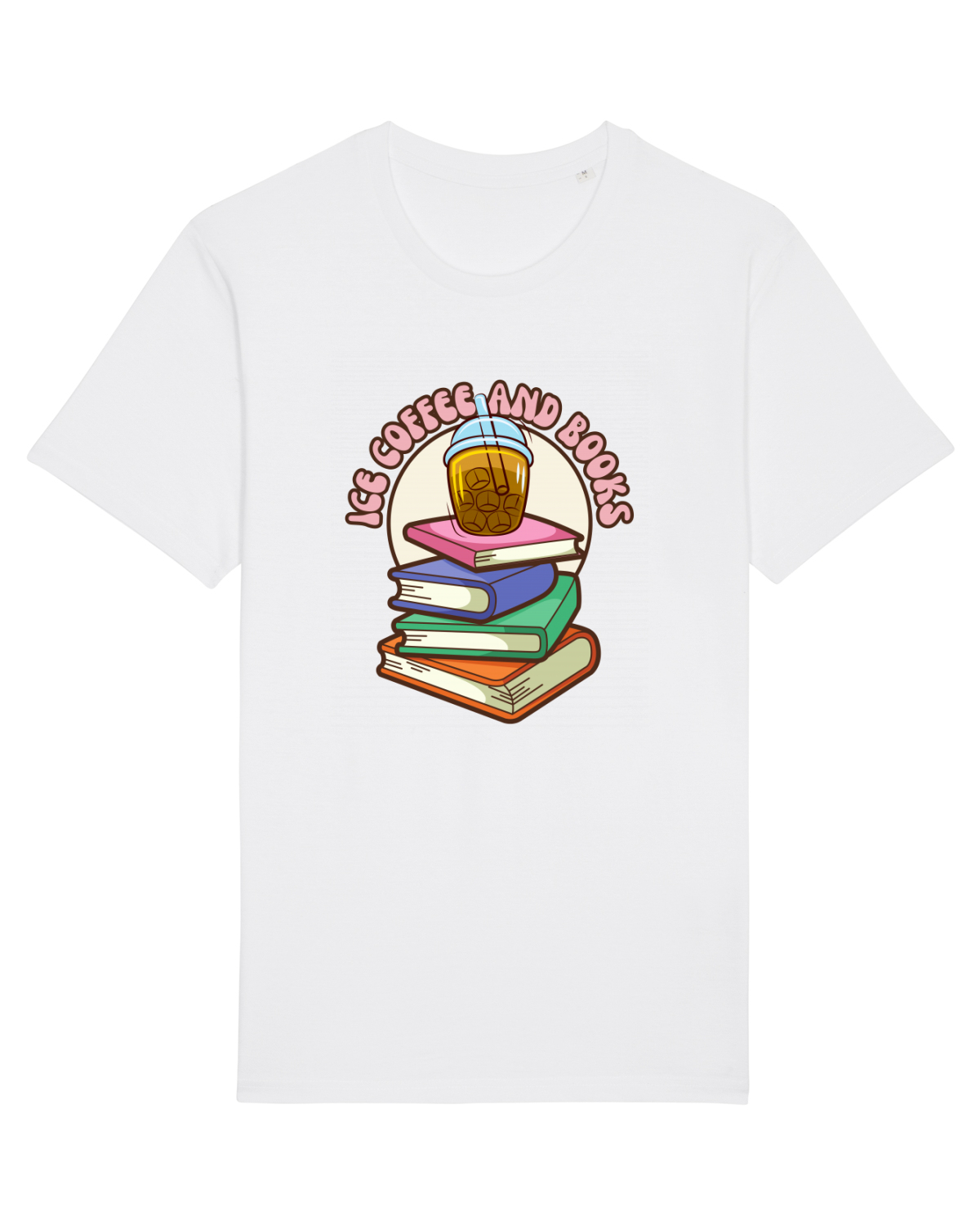 Tricou mânecă scurtă Unisex Rocker White