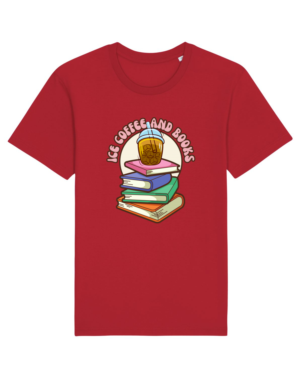 Tricou mânecă scurtă Unisex Rocker Red