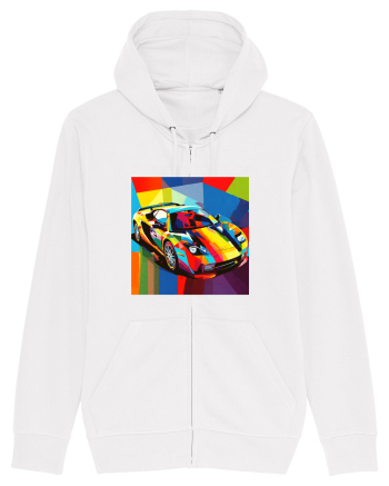 Masina Sport Pop Art White