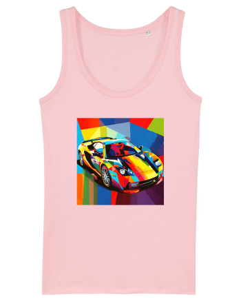 Masina Sport Pop Art Cotton Pink