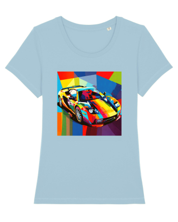 Masina Sport Pop Art Sky Blue
