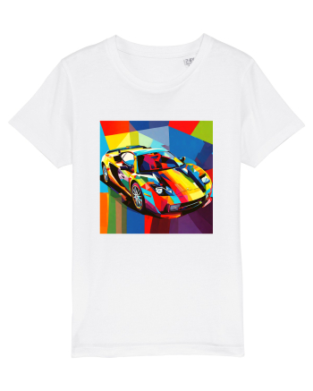 Masina Sport Pop Art White