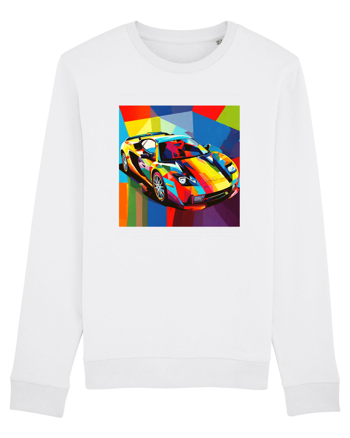 Bluză mânecă lungă Unisex Rise White