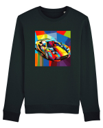 Masina Sport Pop Art Bluză mânecă lungă Unisex Rise