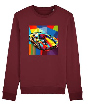Masina Sport Pop Art Burgundy