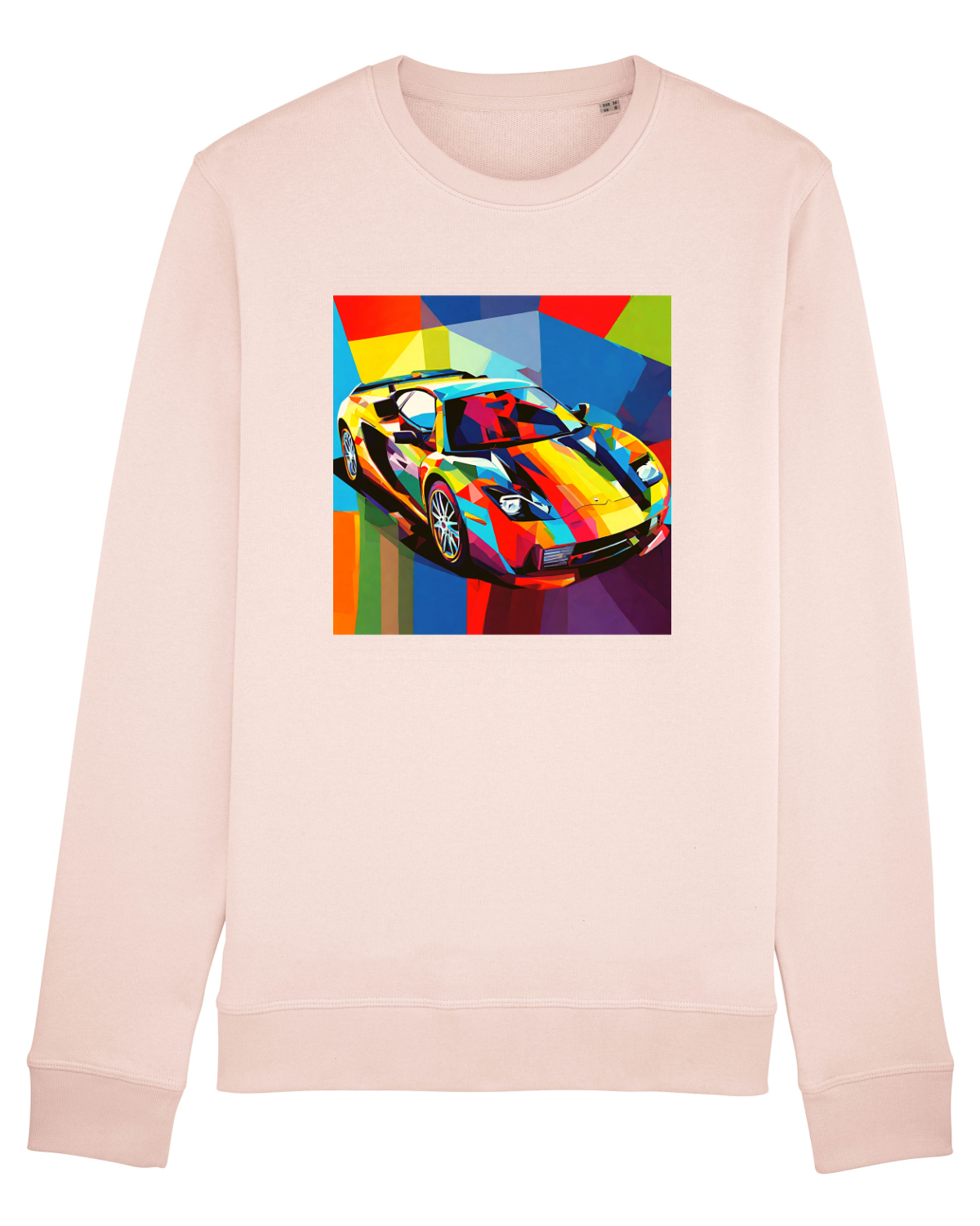 Bluză mânecă lungă Unisex Rise Candy Pink