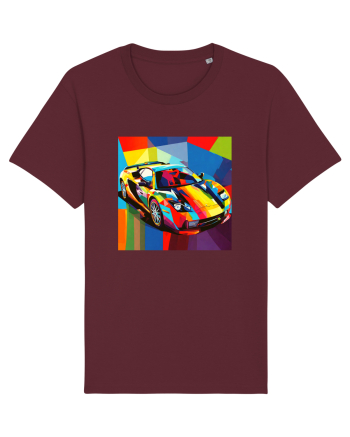 Masina Sport Pop Art Burgundy