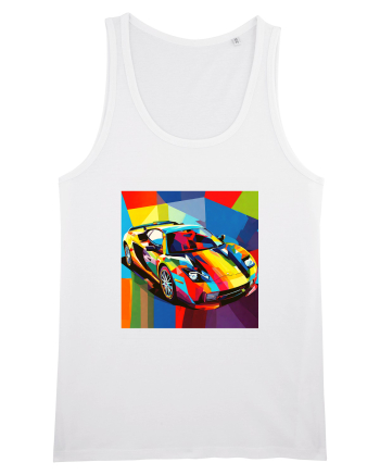 Masina Sport Pop Art White
