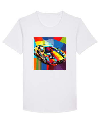 Masina Sport Pop Art White