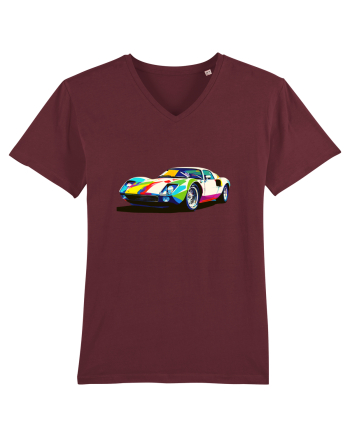 Masina Sport Pop Art Burgundy