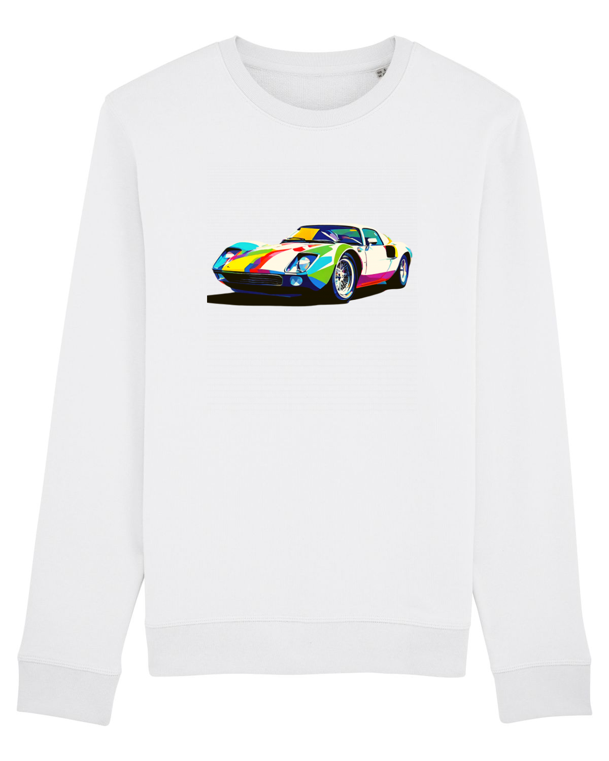 Bluză mânecă lungă Unisex Rise White