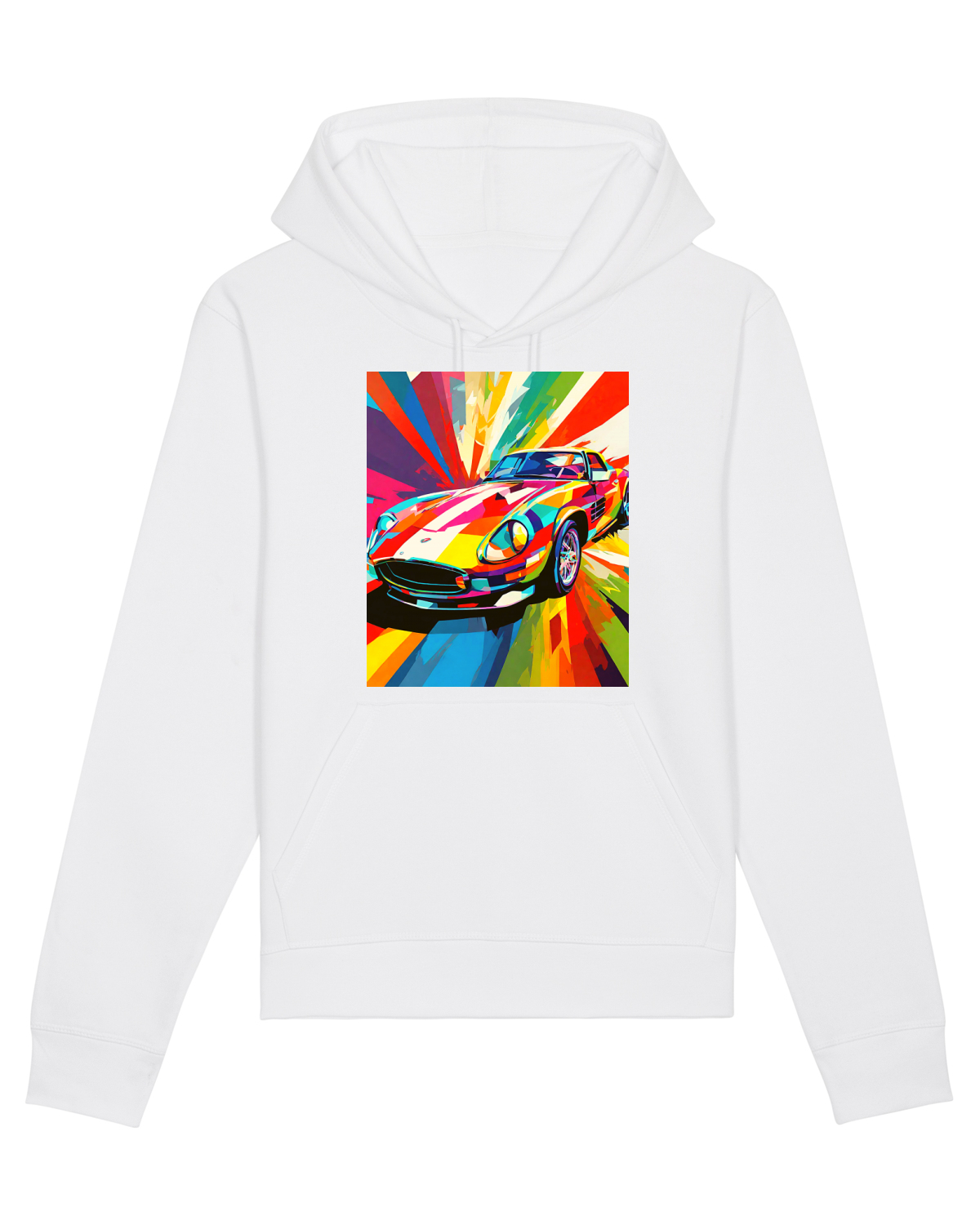Hanorac Unisex Drummer White