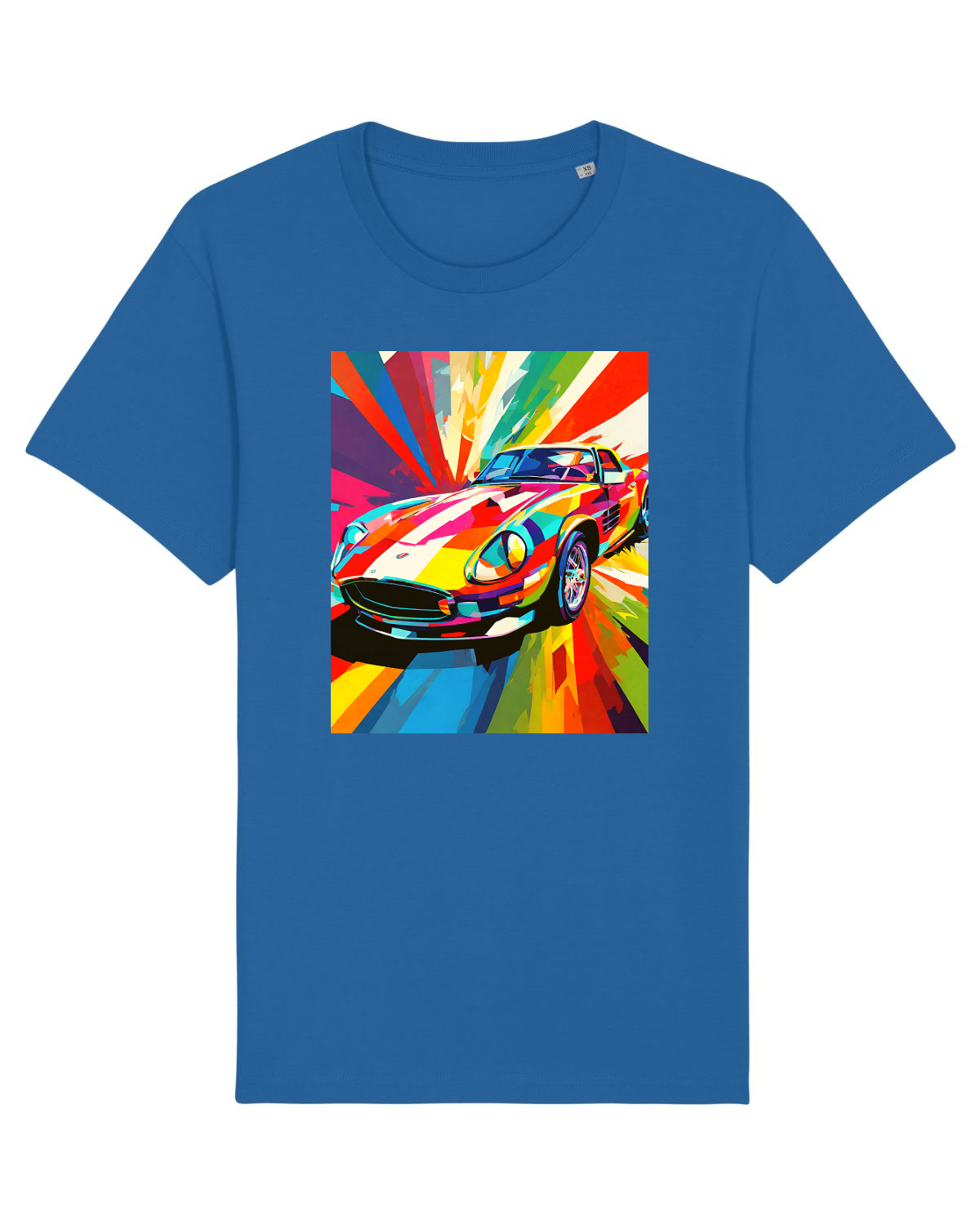 Tricou mânecă scurtă Unisex Rocker Royal Blue