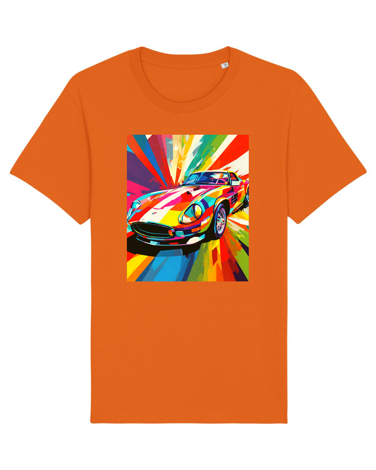 Tricou mânecă scurtă Unisex Rocker Bright Orange