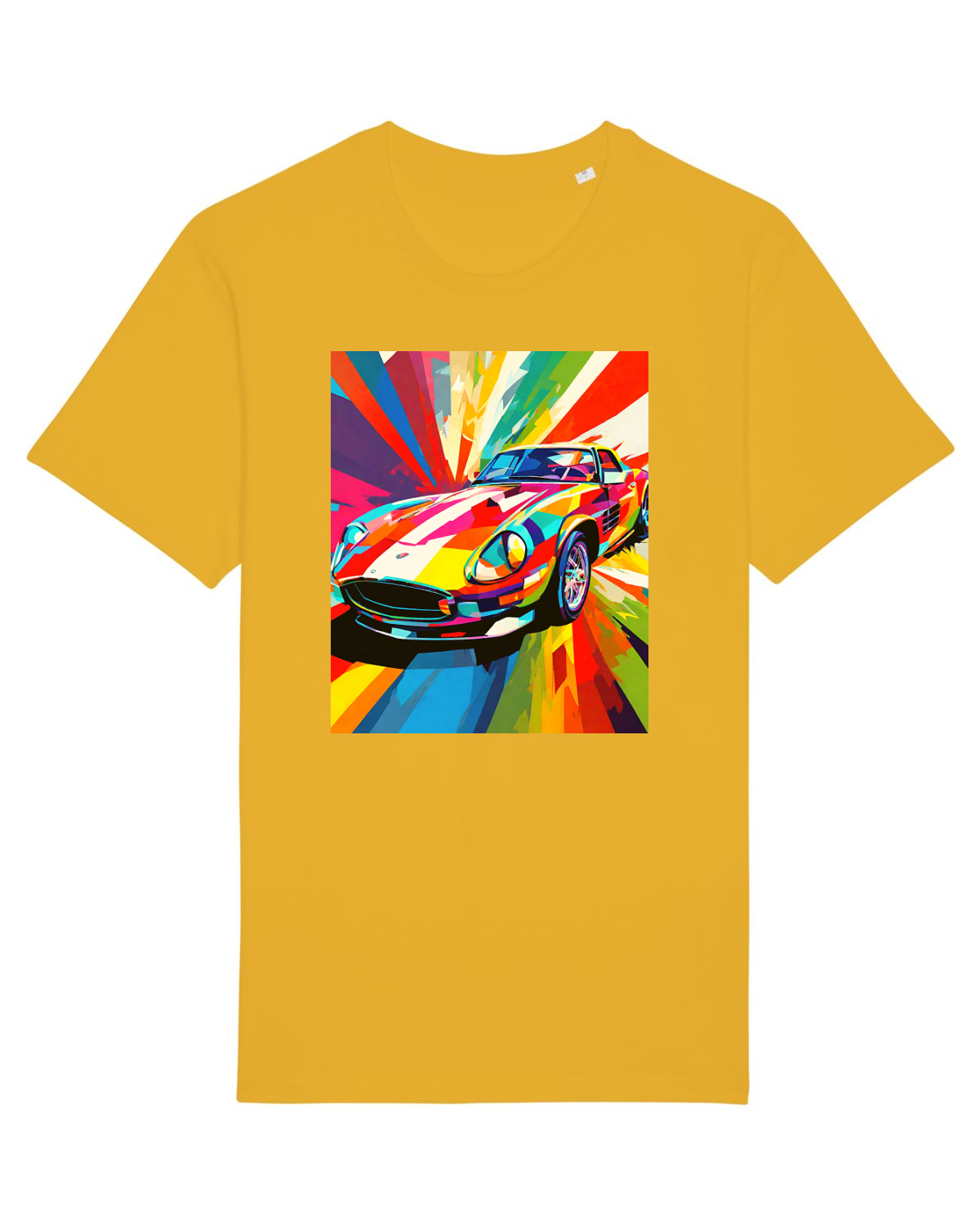 Tricou mânecă scurtă Unisex Rocker Spectra Yellow