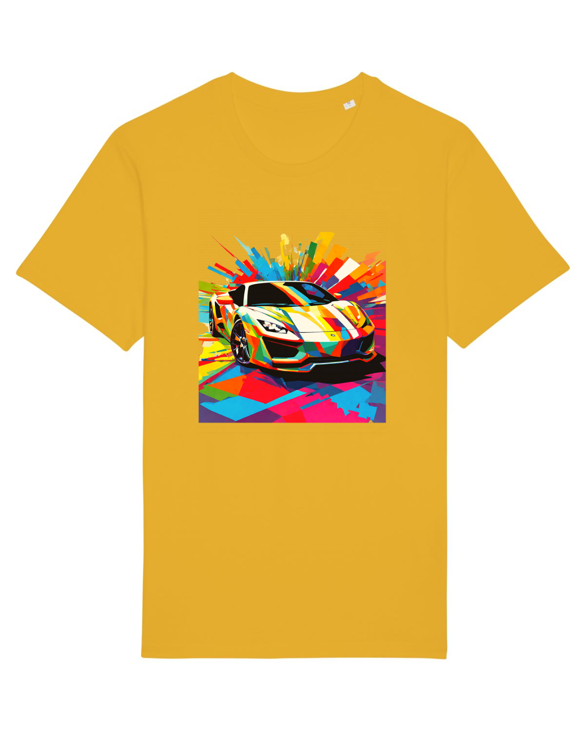 Tricou mânecă scurtă Unisex Rocker Spectra Yellow