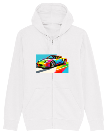 Masina Sport Pop Art White