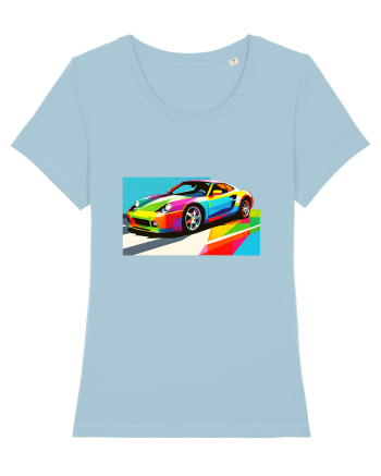 Masina Sport Pop Art Sky Blue