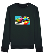 Masina Sport Pop Art Bluză mânecă lungă Unisex Rise
