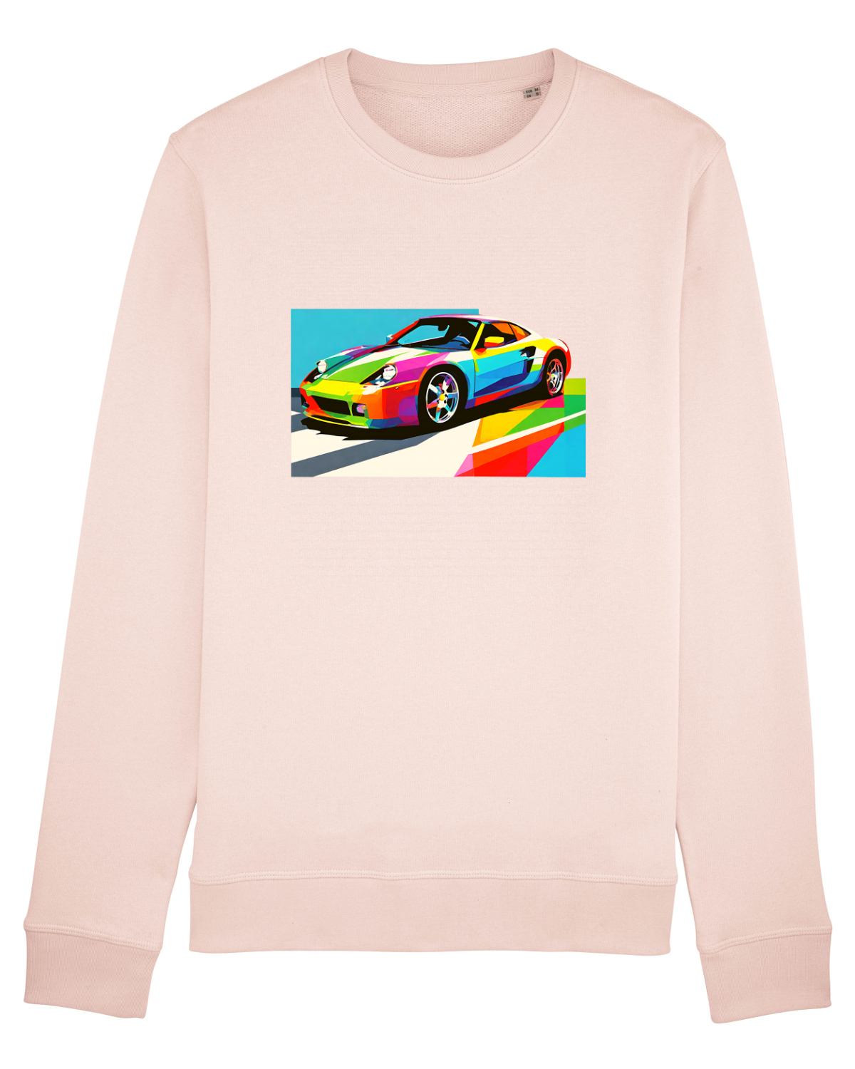 Bluză mânecă lungă Unisex Rise Candy Pink