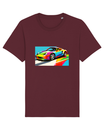 Masina Sport Pop Art Burgundy