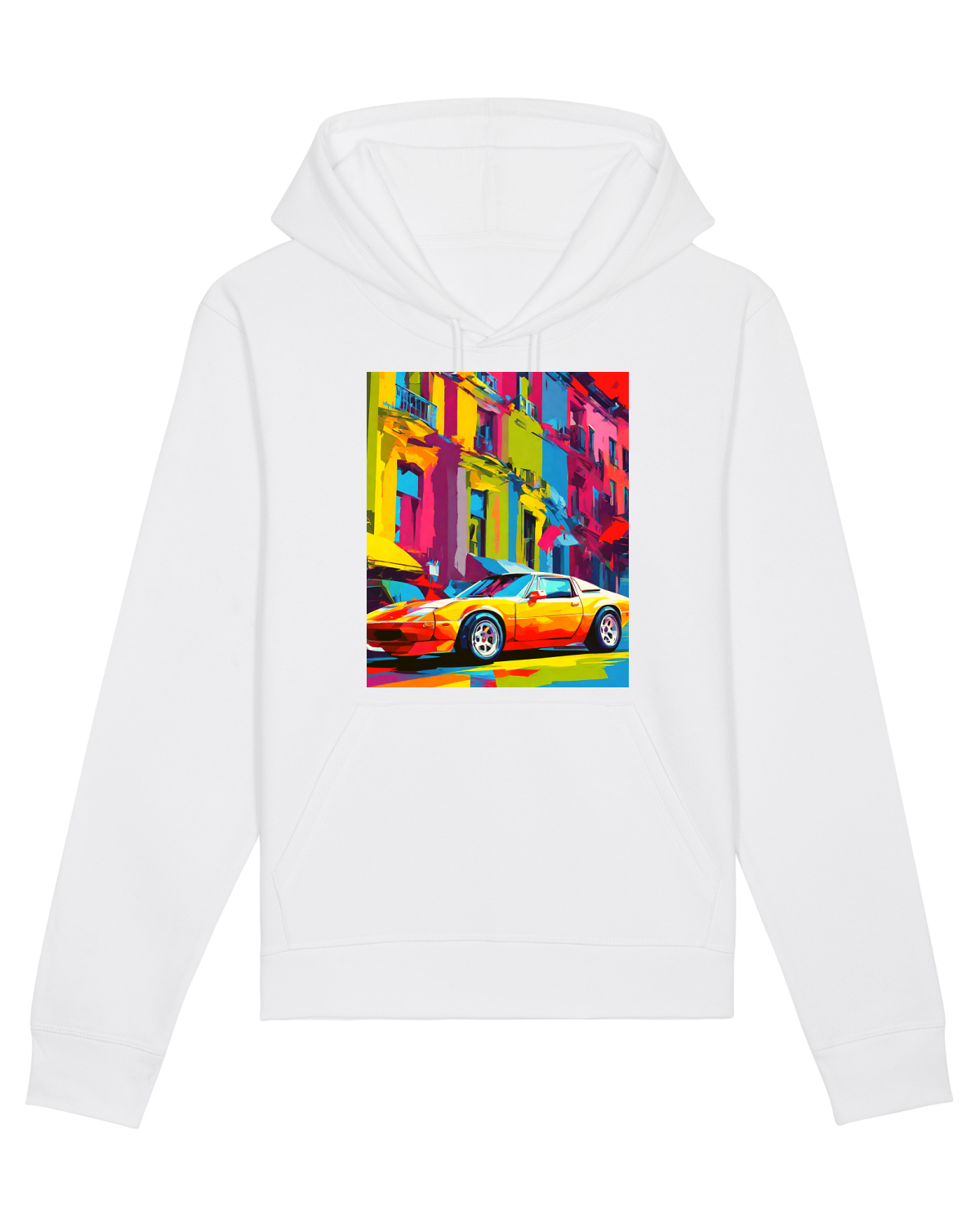 Hanorac Unisex Drummer White