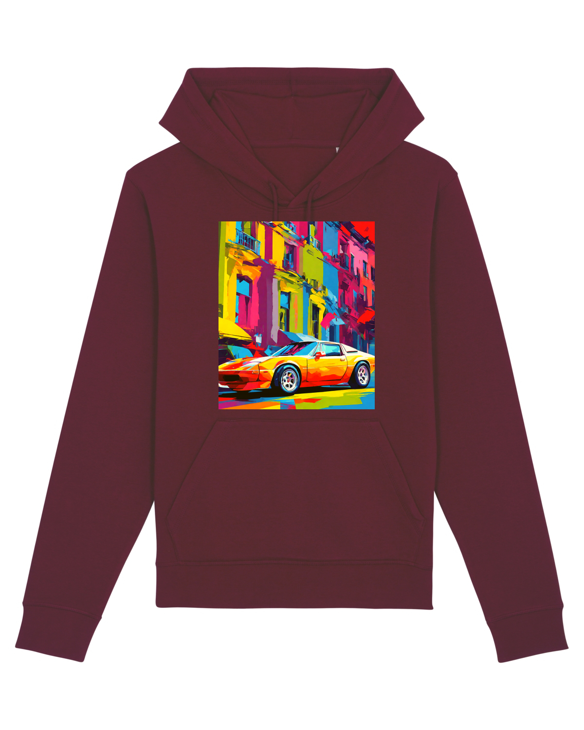 Hanorac Unisex Drummer Burgundy