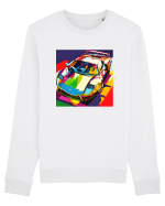 Masina Sport Pop Art Bluză mânecă lungă Unisex Rise