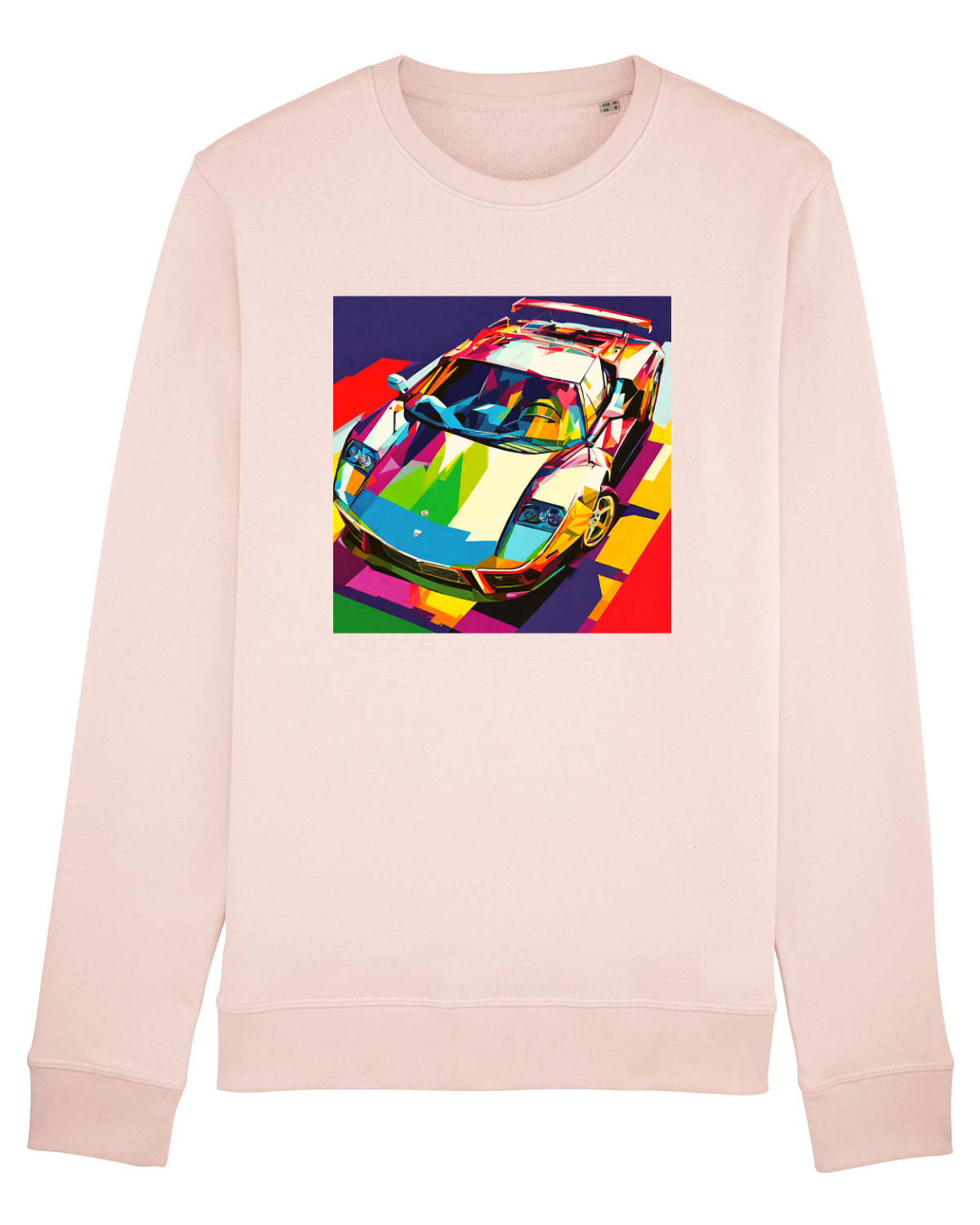 Bluză mânecă lungă Unisex Rise Candy Pink