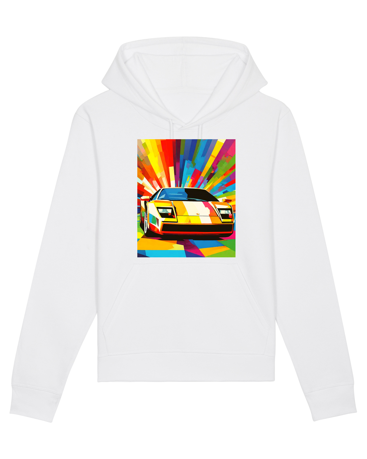 Hanorac Unisex Drummer White