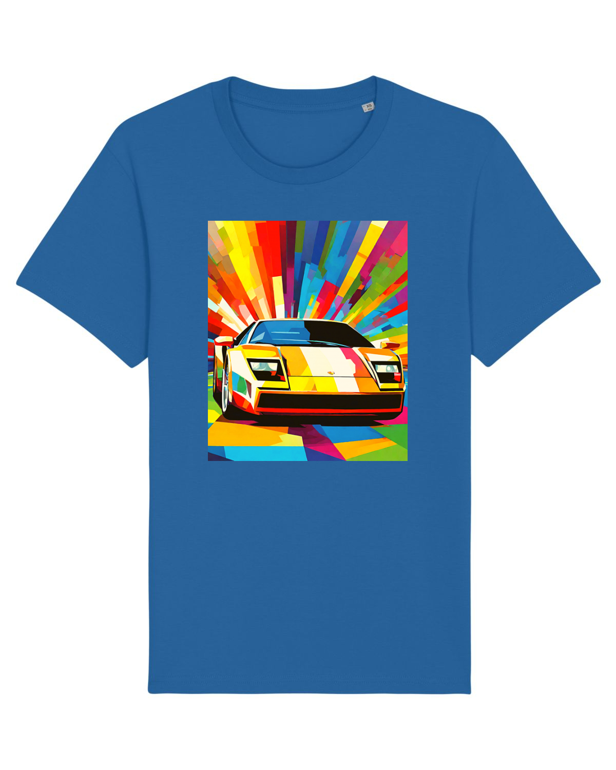 Tricou mânecă scurtă Unisex Rocker Royal Blue