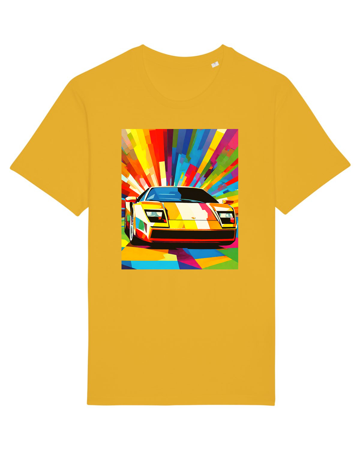 Tricou mânecă scurtă Unisex Rocker Spectra Yellow