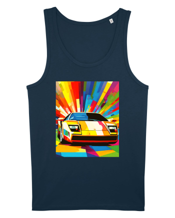 Masina Sport Pop Art Navy