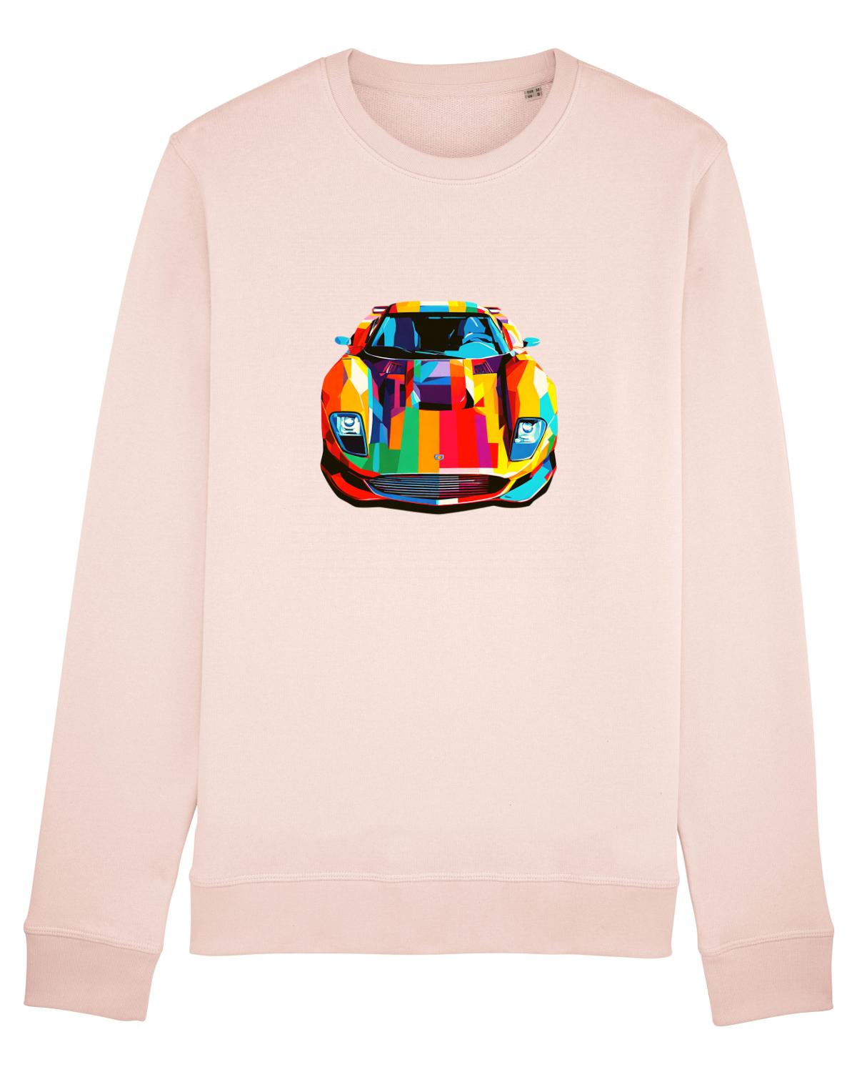 Bluză mânecă lungă Unisex Rise Candy Pink
