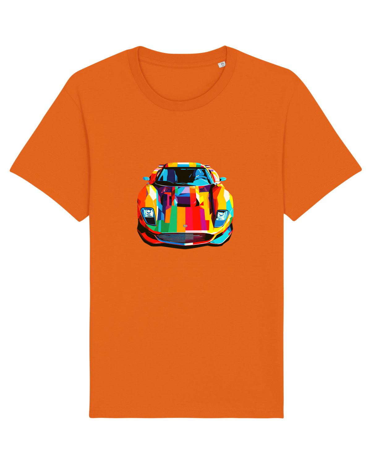Tricou mânecă scurtă Unisex Rocker Bright Orange