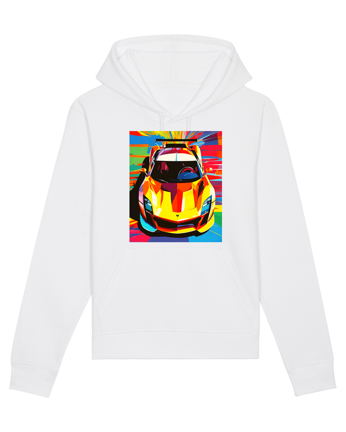 Hanorac Unisex Drummer White