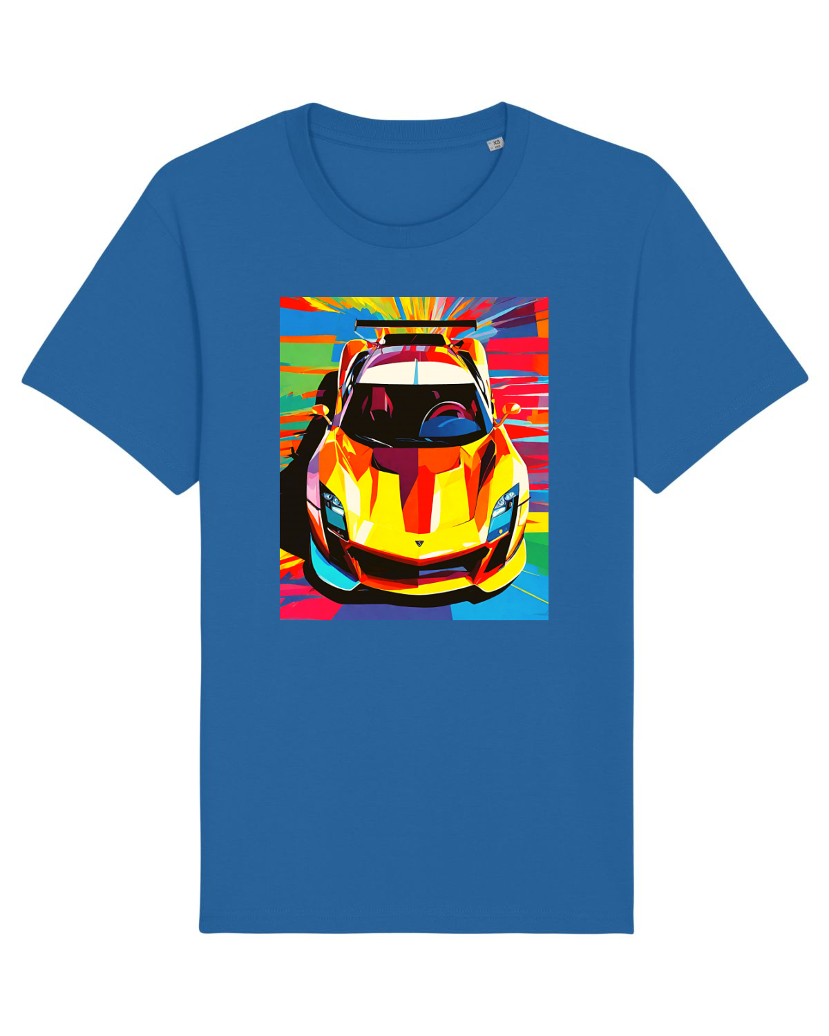 Tricou mânecă scurtă Unisex Rocker Royal Blue