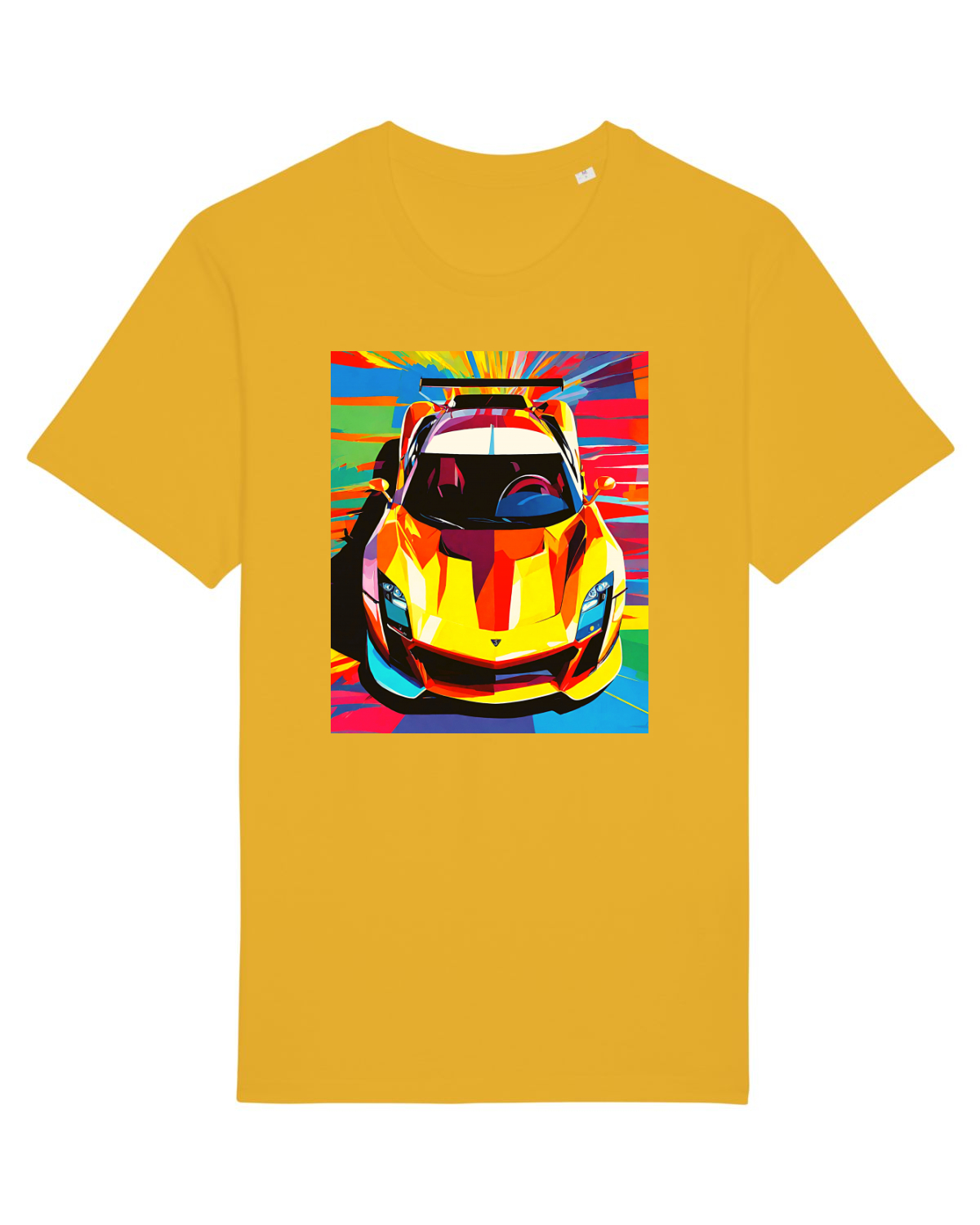 Tricou mânecă scurtă Unisex Rocker Spectra Yellow